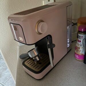 Elegant pink Espresso Machine